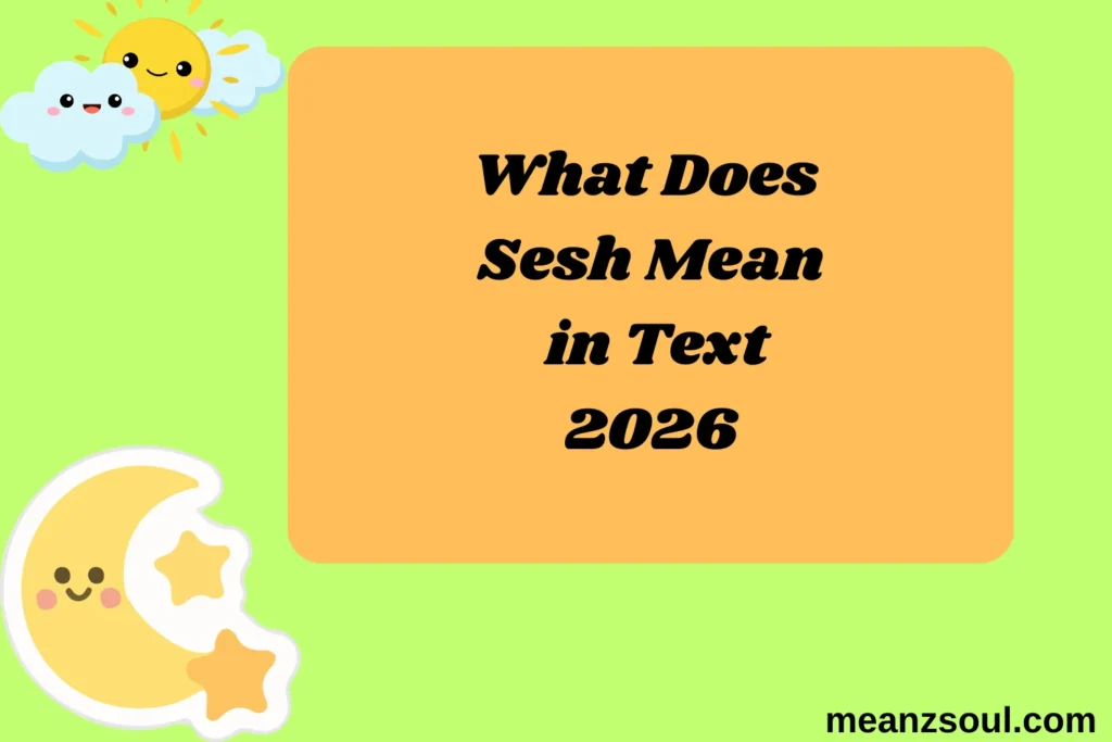 What Does Sesh Mean in Text