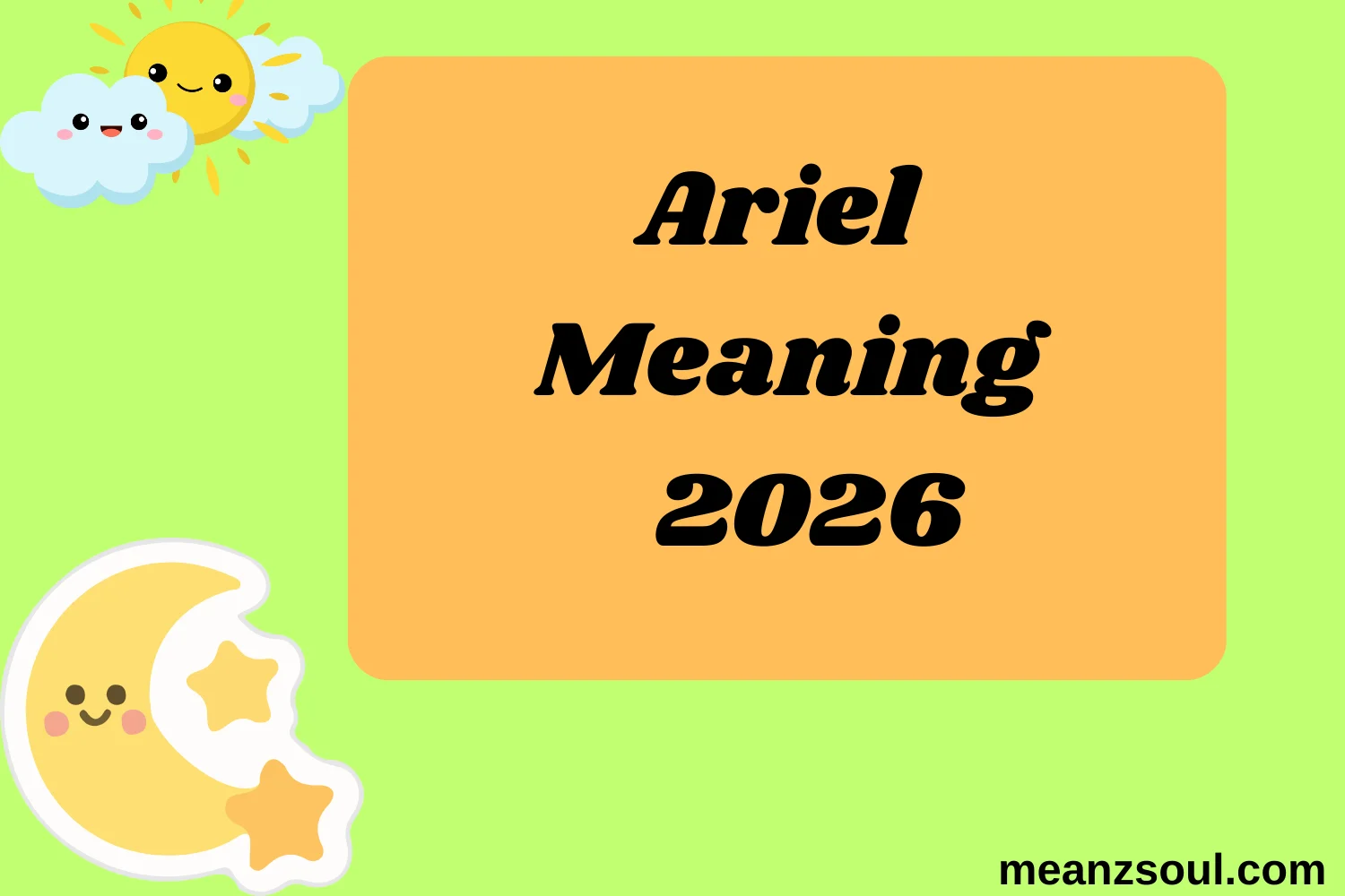 Ariel Meaning