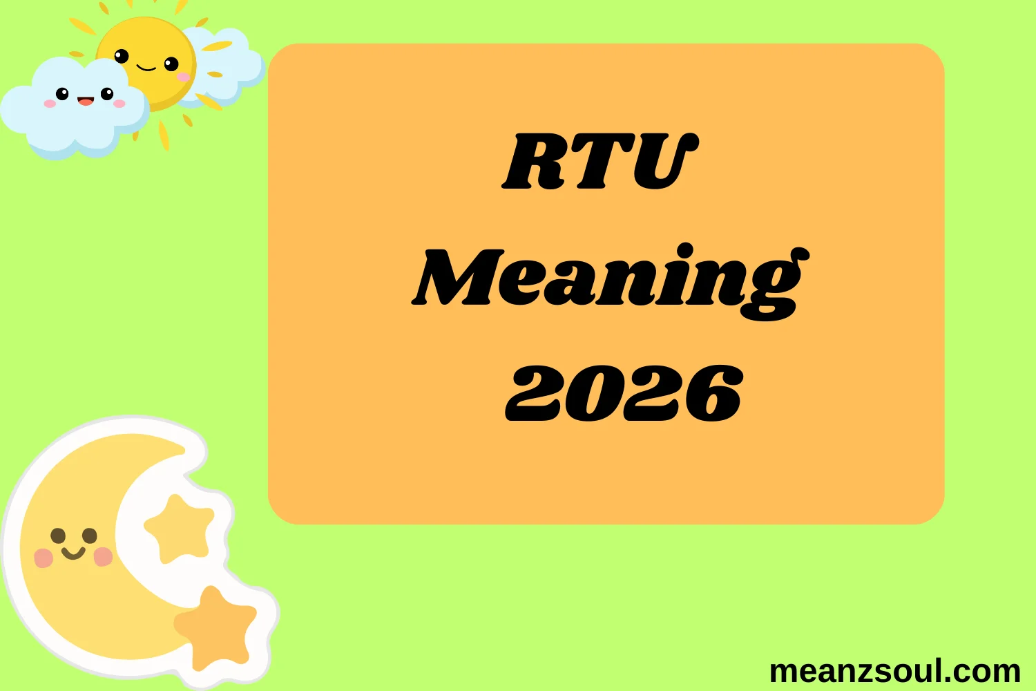 RTU Meaning