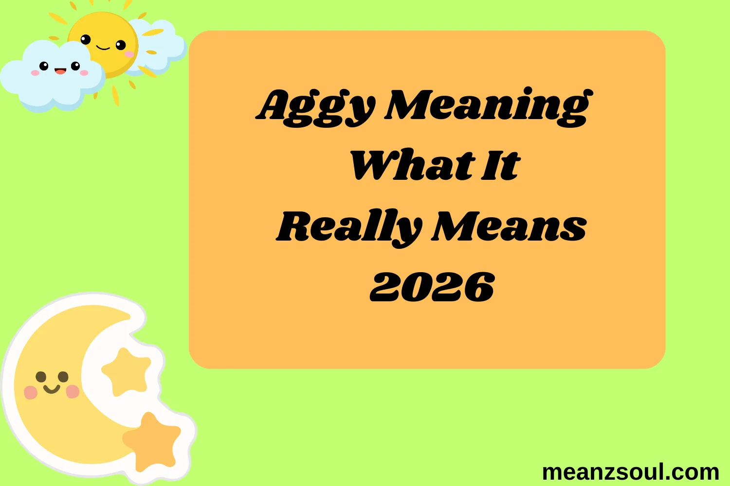 Aggy Meaning What It Really Means