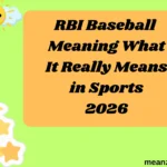 RBI Baseball Meaning What It Really Means in Sports