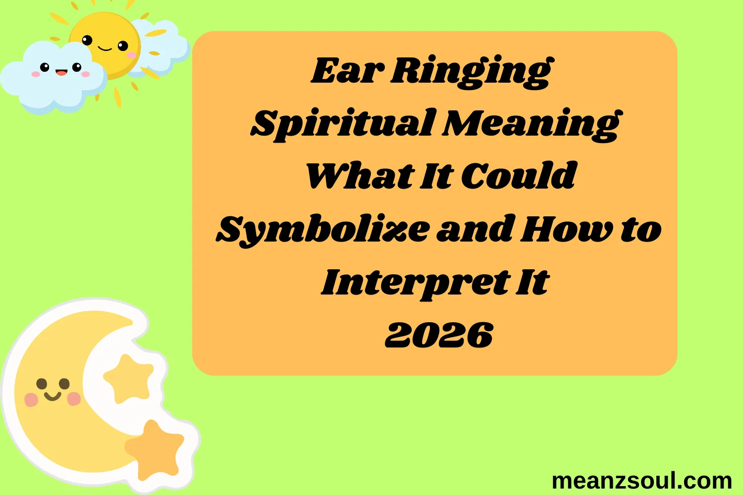 Ear Ringing Spiritual Meaning What It Could Symbolize and How to Interpret It