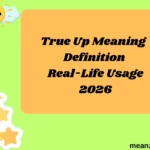 True Up Meaning Definition Real-Life Usage