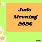 Judo Meaning