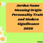 Jordan Name Meaning Origin Personality Traits and Modern Significance