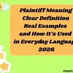 Plaintiff Meaning Clear Definition Real Examples and How It’s Used in Everyday Language