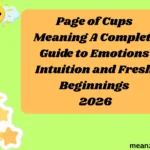 Page of Cups Meaning A Complete Guide to Emotions Intuition and Fresh Beginnings