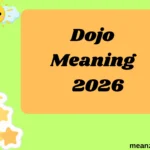 Dojo Meaning
