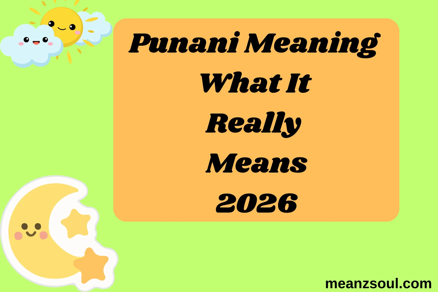Punani Meaning What It Really Means
