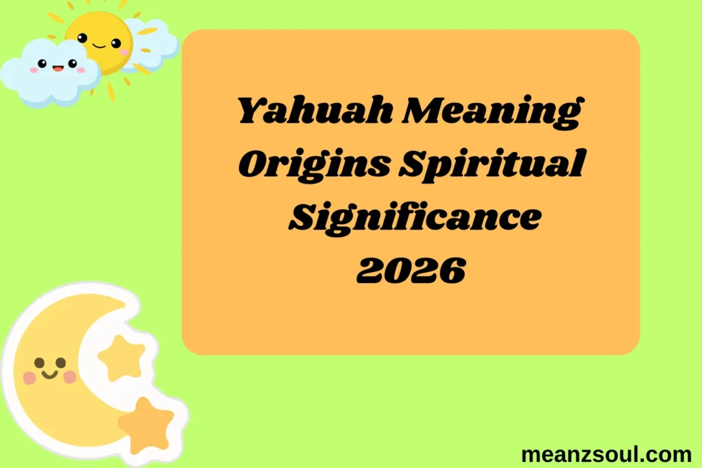 Yahuah Meaning Origins Spiritual Significance