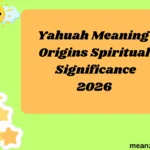 Yahuah Meaning Origins Spiritual Significance