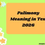 Palimony Meaning in Text