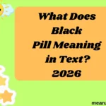 What Does Black Pill Meaning in Text?