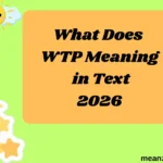 What Does WTP Meaning in Text