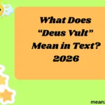 What Does “Deus Vult” Mean in Text?