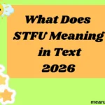 What Does STFU Meaning in Text