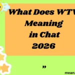 What Does WTV Meaning in Chat