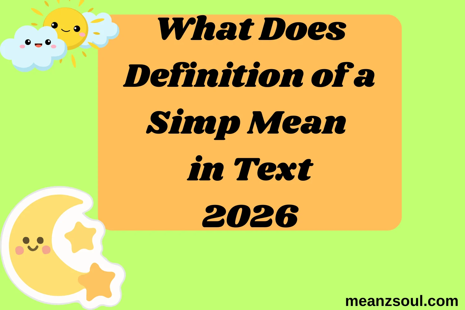 What Does Definition of a Simp Mean in Text