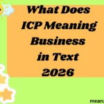 What Does ICP Meaning Business in Text