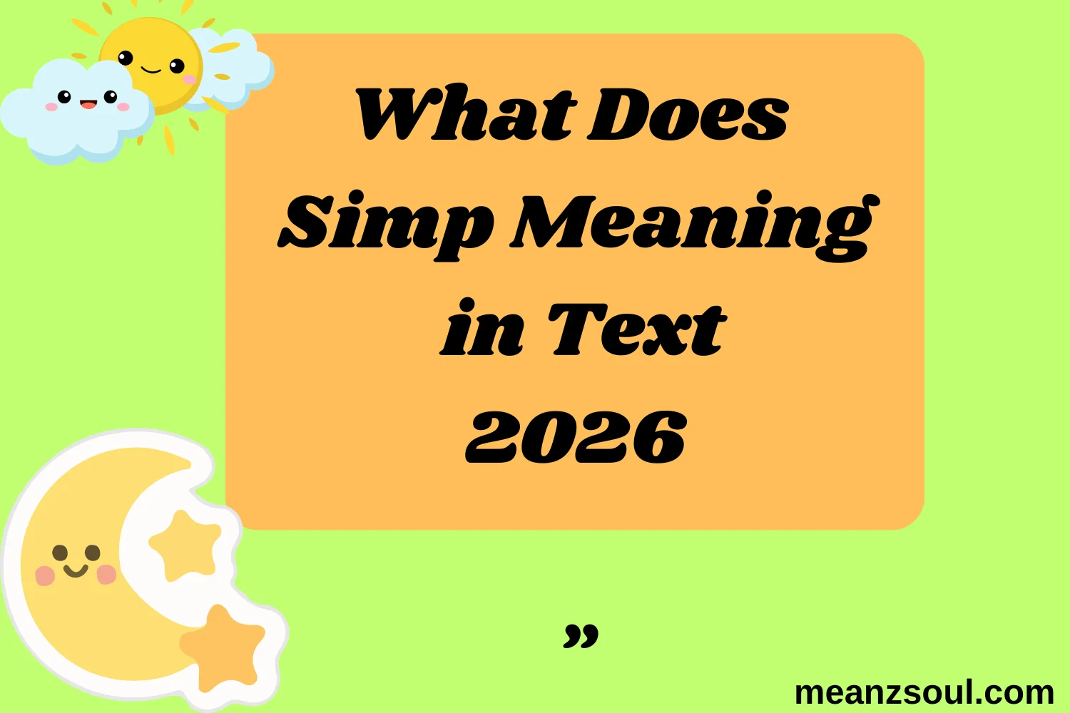 What Does Simp Meaning in Text