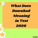 What Does Downbad Meaning in Text