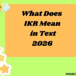 What Does IKR Mean in Text