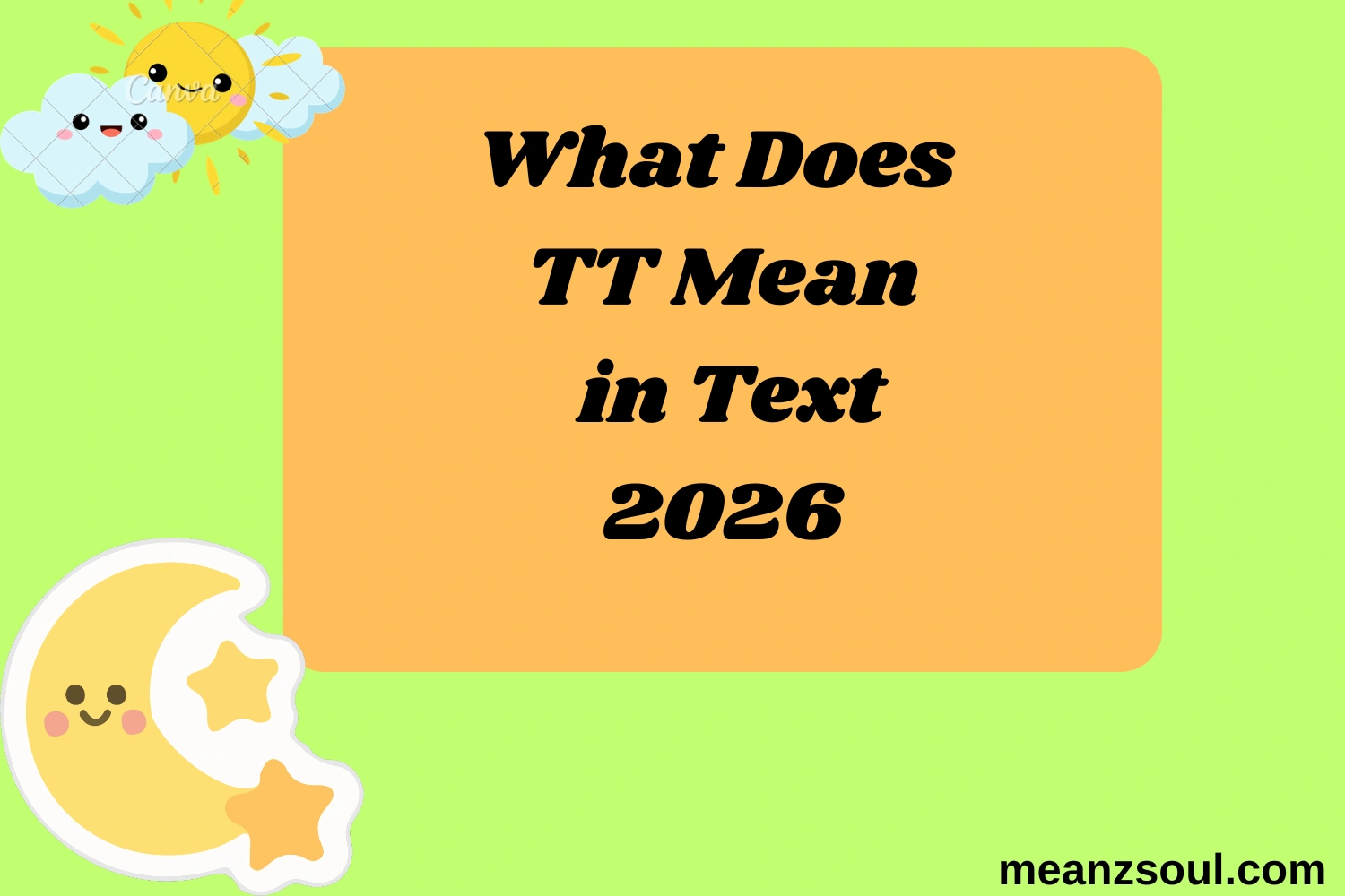 What Does TT Mean in Text