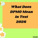 What Does DPMO Mean in Text