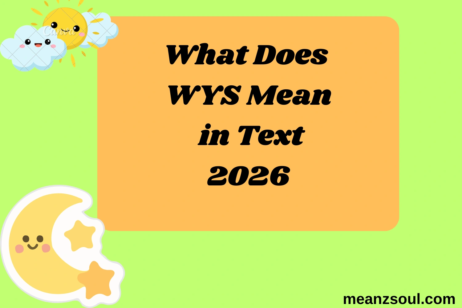 What Does WYS Mean in Text