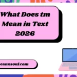 What Does tm Mean in Text